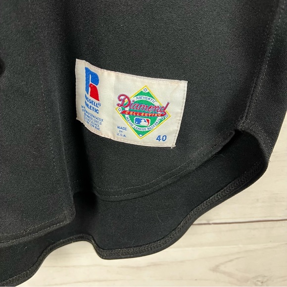 Vintage 90s Colorado Rockies MLB x Russell Athletic Diamond Jersey Sz 40 - Picture 4 of 7